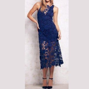 Nightcap for Free People Crochet Midi Dress
